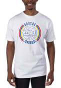 Kansas Jayhawks Garment Dyed T Shirt - White