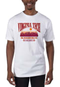 Virginia Tech Hokies Garment Dyed T Shirt - White