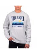 Villanova Wildcats Heather Heavyweight Crew Sweatshirt - Grey