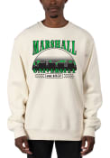 Marshall Thundering Herd Heavyweight Crew Sweatshirt - White