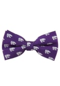 Purple K-State Wildcats Repeat Logo Mens Tie