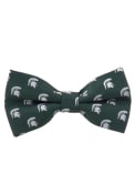 Michigan State Spartans Repeat Logo Tie - Green