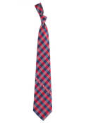 St Louis Cardinals Check Tie - Red
