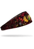 Chicago Blackhawks Splatter Headband - Black