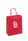 St Louis Cardinals 10x12 Red Metallic Red Gift Bag