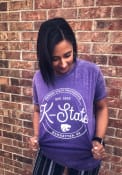 K-State Wildcats Womens Ella Seal Purple T-Shirt