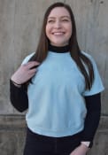 Kansas Jayhawks Womens Corded Demsey T-Shirt - Light Blue