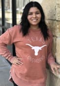 Texas Longhorns Womens Bakersfield Crew Sweatshirt - Burnt Orange
