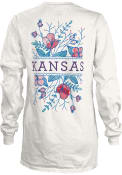 Kansas Jayhawks Womens Tasha T-Shirt - White