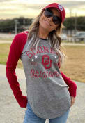 Oklahoma Sooners Womens Quincy T-Shirt - Grey