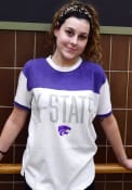 K-State Wildcats Womens Southhaven T-Shirt - White