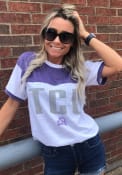 TCU Horned Frogs Womens Southhaven T-Shirt - White