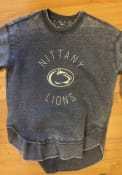 Penn State Nittany Lions Womens Bakersfield Crew Sweatshirt - Navy Blue