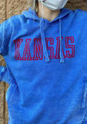 Kansas Jayhawks Womens Marni Hooded Sweatshirt - Blue