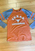 Texas Longhorns Womens Piper Raglan T-Shirt - Burnt Orange
