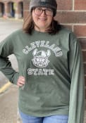 Cleveland State Vikings Womens Selena T-Shirt - Green