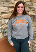 Texas Longhorns Womens Visalia Crew Sweatshirt - Grey