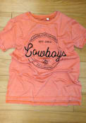 Oklahoma State Cowboys Womens Ella Seal T-Shirt - Orange