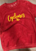 Iowa State Cyclones Womens Gertrude Corded Crew Sweatshirt - Crimson