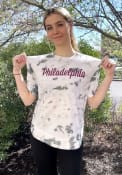 Philadelphia Womens T-Shirt - Black