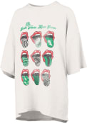 North Texas Mean Green Womens Rock and Roll Ruby Tuesday T-Shirt - Ivory