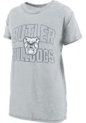 Butler Bulldogs Womens Burnout Maxine T-Shirt - Grey