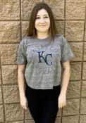 Kansas City Royals Womens Knobi T-Shirt - Grey