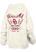 Oklahoma Sooners Womens RNR Hooded Sweatshirt - Ivory