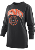 Cincinnati W Winnie Black Long Sleeve T-Shirt