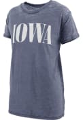 Iowa W Navy Showtime Short Sleeve T-Shirt