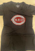 Cincinnati Reds Womens Black MultiCount T-Shirt