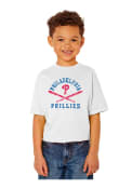 Philadelphia Phillies Youth White Basic T-Shirt
