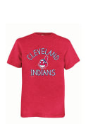 Cleveland Indians Youth Red Vintage T-Shirt