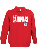 St Louis Cardinals Toddler Bold Hooded Sweatshirt - Red