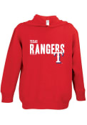 Texas Rangers Toddler Red Bold Hooded Sweatshirt