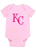 Kansas City Royals Baby Pink Picot One Piece