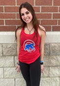 Chicago Cubs Womens Racerback Tank Top - Red