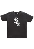 Chicago White Sox Toddler Black Primary Logo T-Shirt