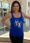 Texas Rangers Womens Multi Count Tank Top - Blue
