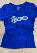 Texas Rangers Womens Multi Count T-Shirt - Blue