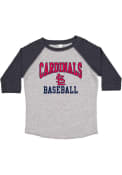 St Louis Cardinals Toddler Arch Logo T-Shirt - Navy Blue