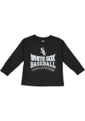 Chicago White Sox Toddler Arch Stitch T-Shirt - Black