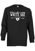 Chicago White Sox Youth Home Plate T-Shirt - Black
