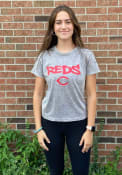 Cincinnati Reds Womens Mineral T-Shirt - Grey