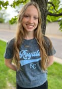 Kansas City Royals Womens Mineral T-Shirt - Light Blue