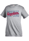 Cleveland Guardians Youth Slogan T-Shirt - Grey