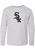 Chicago White Sox Youth Primary Logo T-Shirt - Grey