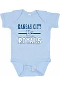 Kansas City Royals Baby Home Team One Piece - Light Blue