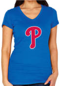 Philadelphia Phillies Womens Multi Count T-Shirt - Blue