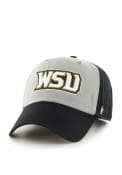 Wright State Raiders 47 Clean Up Adjustable Hat - Black
